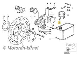 Klemmfeder R45/65 für ATE-Bremse bis 09/1980