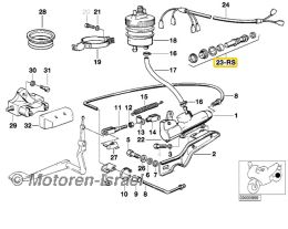 Reparatursatz für BREMBO R100RS,RT Hauptbremszylinder