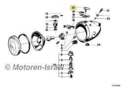 Metal knob key /5