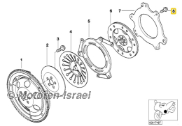 Kupplungsschraube R1150, R1100S, R1200GS (1St.)