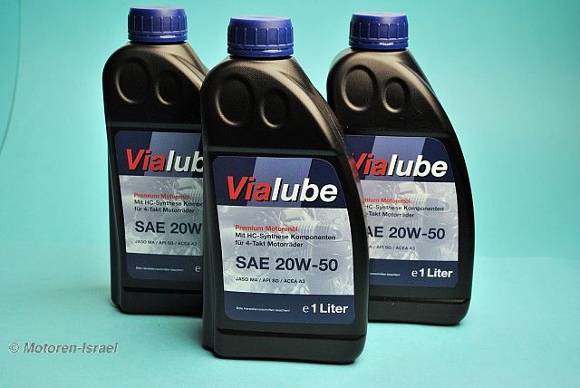 Vialube 20W-50 Premium Motoröl für den Boxer (3Ltr.)