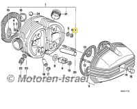 Rocker cover centre stud M8x70