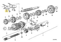 Shift fork 1st and 2nd gear