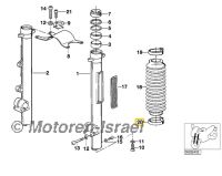 Schlauchschelle Gabel unten R80GS - R100GS PD