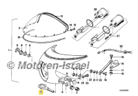 Blinkerhalter aus Edelstahl R60/6 - R100S