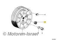 Sealing cap rear wheel hub