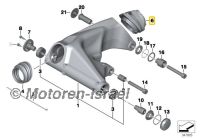 Rear swingarm gaiter R1200